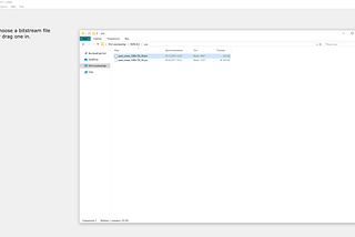 VQ Analyzer (AVC/H.264, HEVC/H.265, VP9, AV1, VVC/H.266) ver.4.2. Opening the bitstream file.