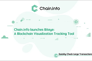 Chain.info Officially Releases Biteye: