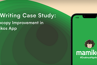 UX Writing Case Study: Mamikos