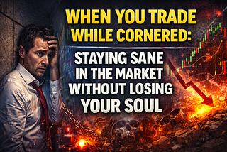 When You Trade While Cornered: Staying Sane in the Market Without Losing Your Soul