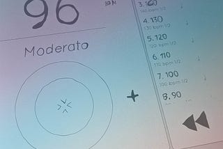 Metronome App Screen