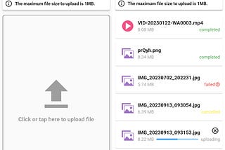 Flutter File Upload