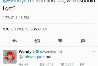 Wendy’s Takes the W