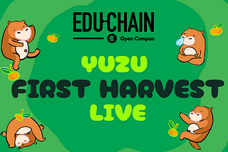 Yuzu: First Harvest is now live!