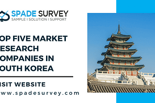 Top Five Market Research Companies in South Korea