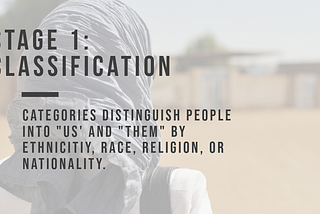 From ‘Us’ to ‘Them’: Classification in Darfur