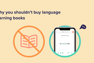 Why you shouldn’t buy language learning books