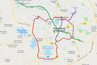 Hyderabad Airport metro express seems  unnecessary.