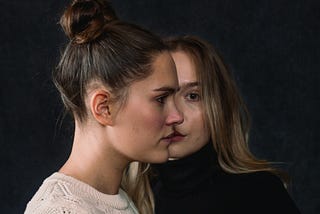two women