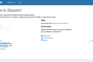 Deep Dive into Apache Iceberg via Apache Zeppelin