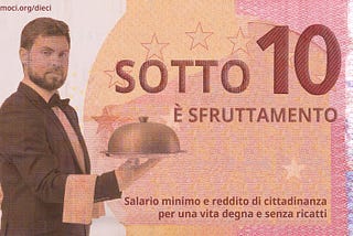 Sotto 10 è sfruttamento!