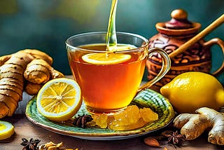 You can lose weight and achieve a healthy body by drinking ginger and clove tea.
