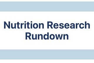 CGM Data Less Useful for People Without Diabetes: Nutrition Newsletter #3