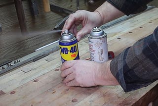 How to Clear the Opening on a Spray Can