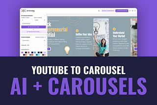 YouTube-To-Carousel: Create a Social Media Carousel from a YouTube Video 🎠🤖