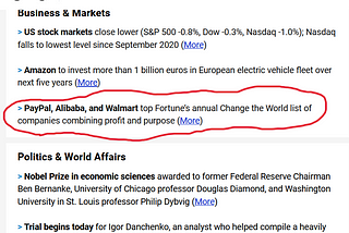 When Your Idea of a Leader in Social Change is Walmart …