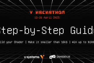 Step-by-Step Guide to participate in the V Shader Hackathon