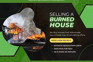 Sell Burned House San Antonio Texas