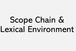 How Scope Chain Affects Your Code