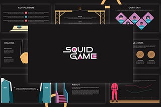 Free Google Slides Squid Game Template PowerPoint