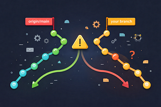 Your branch and ‘origin/main’ have diverged,
and have X and Y different commits each, respectively