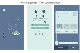 UX Design | Case Study-Claps Keeper