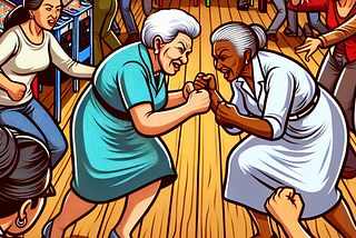 Defense, Declarers and Dummies … My Momma’s Bridge Brawl