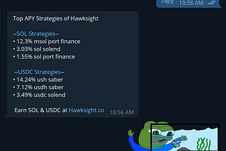 Hawksight Biweekly Progress — $HAWK staking & DeFi Chatbot (13th Oct’22)