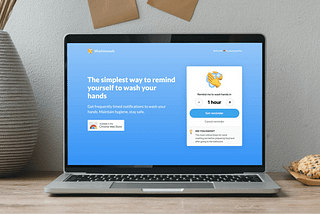 Case study: How I built a chrome extension to remind people to wash hands