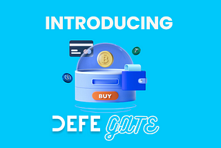 Buy with Fiat with DEFE GATE on DEFED