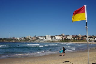 The Bondi to Coogee walk, passing through Bronte