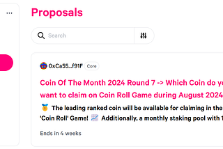 How to Vote on Space Token DAO?