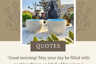 Start Your Day Right with Ceramic She Wrote: Inspiring Good Morning Quotes and the Best Coffee Mugs…