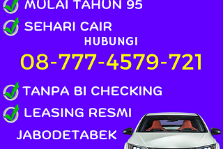 087774579721 Gadai Bpkb Mobil Tanpa Survey