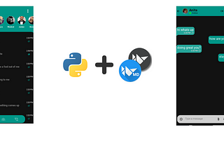 WhatsApp Redesign with KivyMD