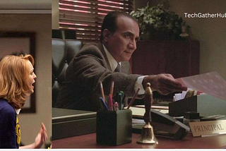 Emma Argues With Principal Figgins