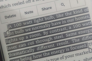 Sharing from Kindle to Twitter, when tech giants banned us to do so!