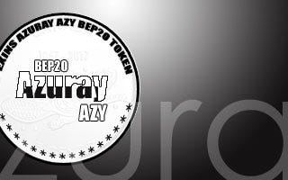 Azuray AZY — BSC BEP20 Token. P2P open crypto market tradeable cryptocurrency. https://c-exins.co/tokens/BEP20/azuray-azy/