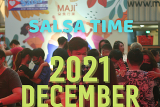 Taipei Salsa Events list in December