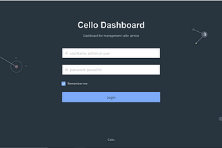 Hyperledger Cello Setup in VM