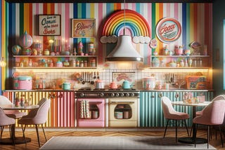 The Ultimate Guide to Creating a Colorful Retro Kitchen Escape