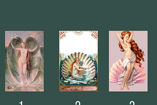 New moon self-love messages from Goddess Aphrodite (PICK AN IMAGE)