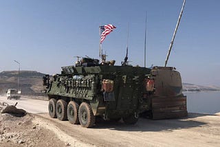 U.S. Troops in Armored Vehicles Roll Into Syrian Flashpoint