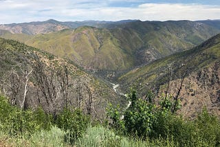 Photo by Liz Riley Christiano. Overlooking Hetch Hetchy.