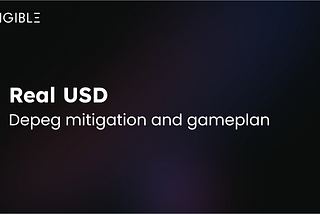 Real USD: Depeg Mitigation and Gameplan