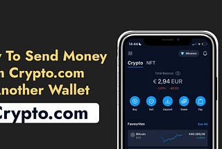 How To Send BTC From +1 (831) 240–0761📞📞Crypto.com To Another Wallet