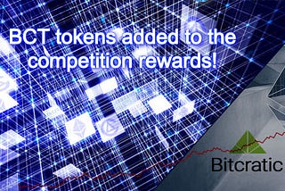 BCT tokens added to the competition rewards!