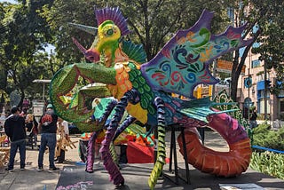 Mexican Folk Art Emerges from a Dream, Goes on Parade