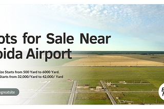 High-Flying Dreams: Explore Jewar Airport Plots Awaiting You