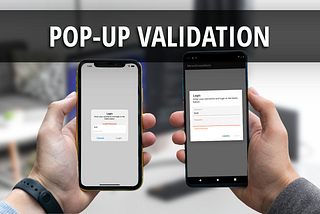 Pop-up validation in Xamarin with MvvmCross